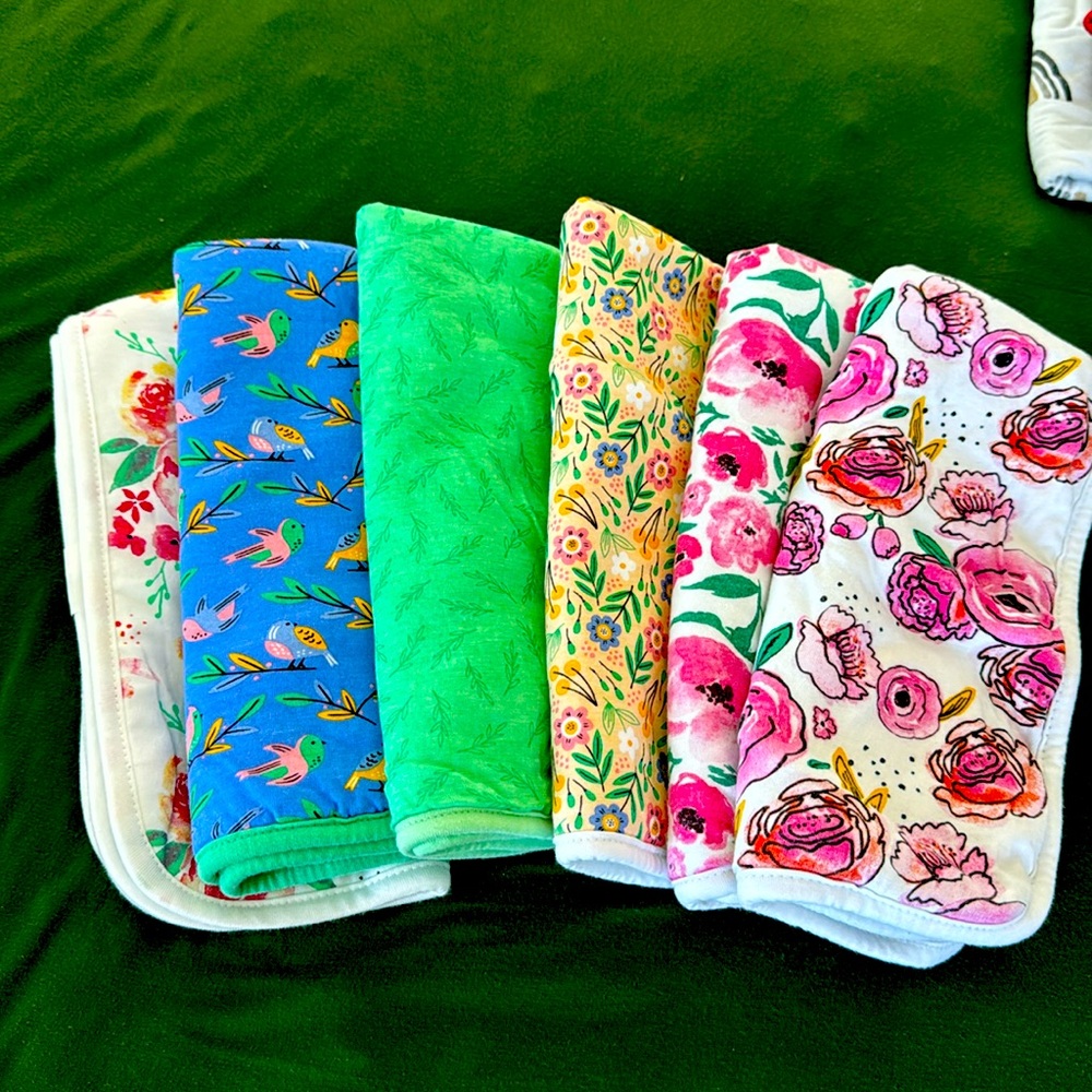 Copper Pearl Burp Cloth Bundle